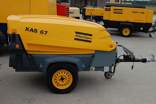 Atlas Copco Kompakten Baukompressoren