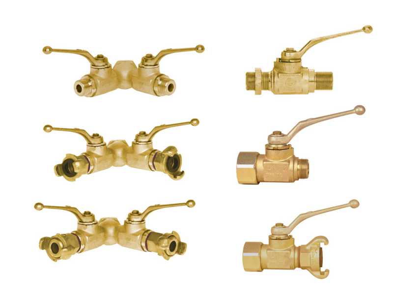 Kugelhähne und Ventile