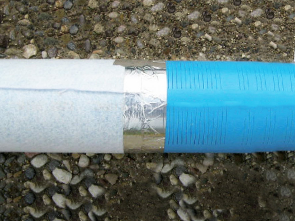 PVC Profilirane omotane geotesktilom