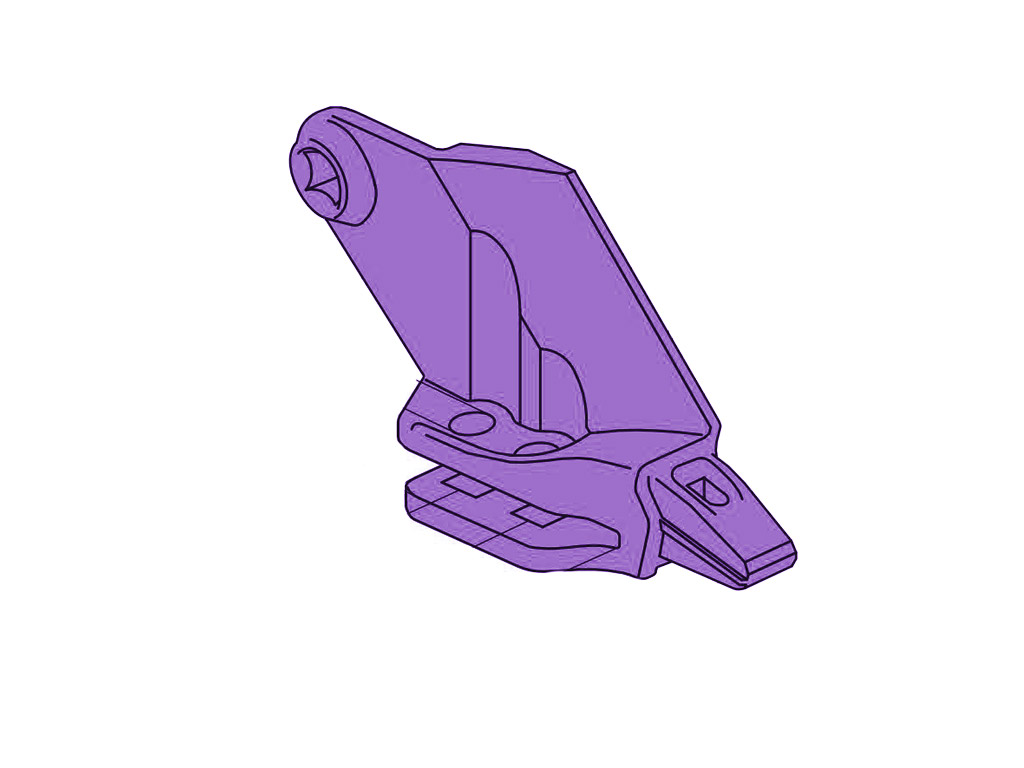 JCB Sistem - Adapter - Bočni Desni JCB Sistem - Adapter - Bočni Desni